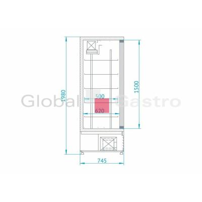 Chl. skříň SCH SR 1200 (statická) | RAPA 116130021